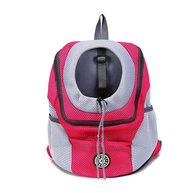 Dog Carrier Backpack 5 Colours! Pet Collars &amp; Harnesses BestPet Pink 30x34x16cm 