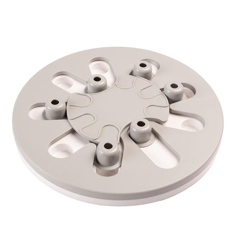 Dog Interactive Slow Feeder Puzzle Dog Toys BestPet Grey