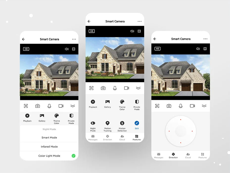KERUI 3MP 5MP PTZ WiFi IP Wireless Camera Tuya Smart Outdoor Home Security 4X Digital Zoom Dome Camera CCTV Video Surveillance KERUI Official Store