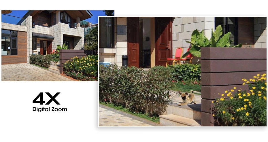 KERUI 3MP 5MP PTZ WiFi IP Wireless Camera Tuya Smart Outdoor Home Security 4X Digital Zoom Dome Camera CCTV Video Surveillance KERUI Official Store