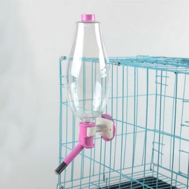 Pet Crate Automatic Water Bottle Pet Bowls, Feeders & Waterers BestPet Pink 500 ml