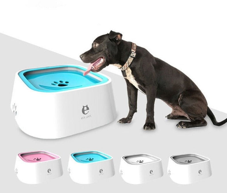 Pet Floating Water Bowl 1.5 Litre Dog Feeding Best Pet