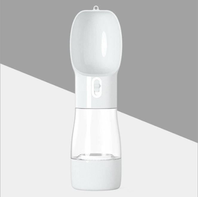 Portable Pet Water and Food Bottle Pet Bowls, Feeders & Waterers BestPet Grey