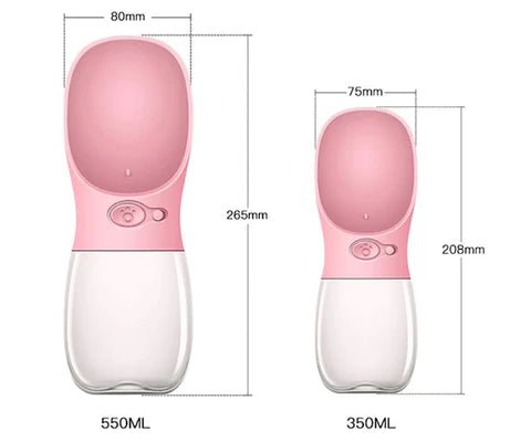 Portable Pet Water Bottle 3 Colours! Pet Bowls, Feeders & Waterers BestPet