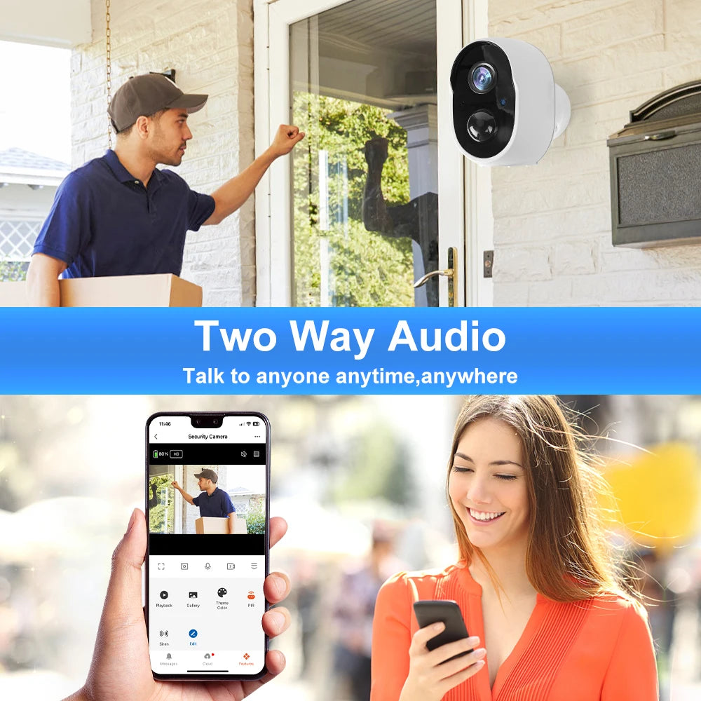 Rechargeable Waterproof Pet Camera Surveillance Cameras Best Pet