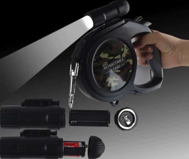 Retractable 8m Large Dog Leash with LED Torch! Pet Leashes BestPet