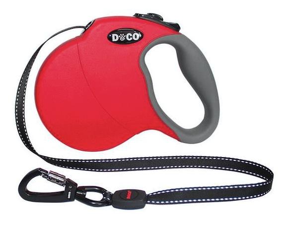 Retractable Reflective Safety Dog Leash Pet Leashes BestPet Red 4m 10kg Dogs