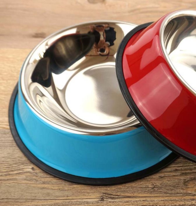 Stainless Steel Pet Food and Water Bowl 4 Colours! Pet Bowls, Feeders & Waterers BestPet