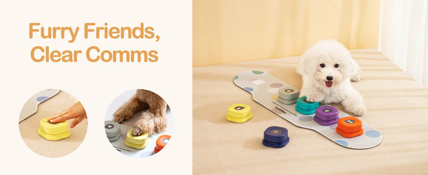 Voice Recording Buttons Dog Toy Dog Toys Best Pet