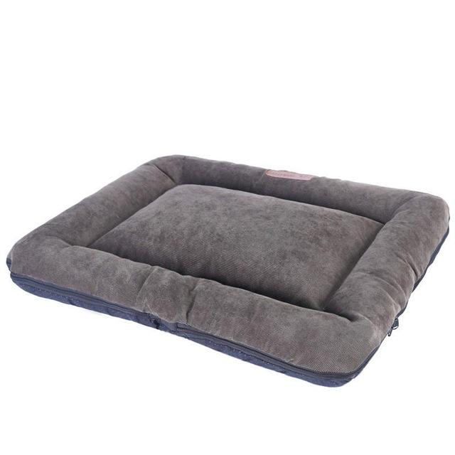 Washable Soft Cushion Dog Bed Dog Beds BestPet Grey 48cm X 35cm