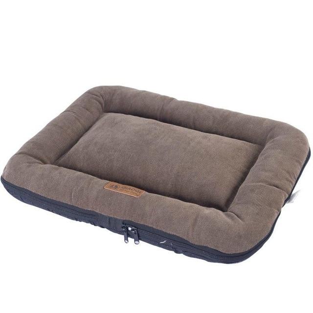 Washable Soft Cushion Dog Bed Dog Beds BestPet Neutral Brown 48cm X 35cm