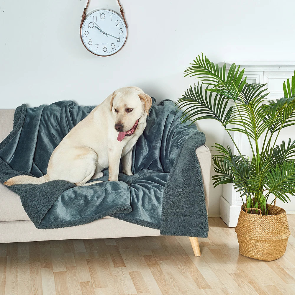Waterproof Flannel Sofa and Bed Pet Blanket Dog Beds Best Pet