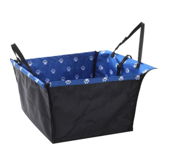 Waterproof Pet Car Half Back Seat Protector Pet Carriers & Crates BestPet Half Back Seat Blue