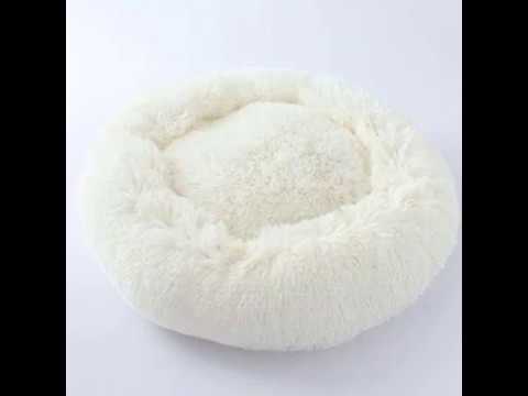 Soft & Fluffy Plush Calming Pet Bed