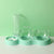 3 in 1 Pet Food and Water Bowl Set Pet Bowls, Feeders & Waterers BestPet Light Green 3 in 1 