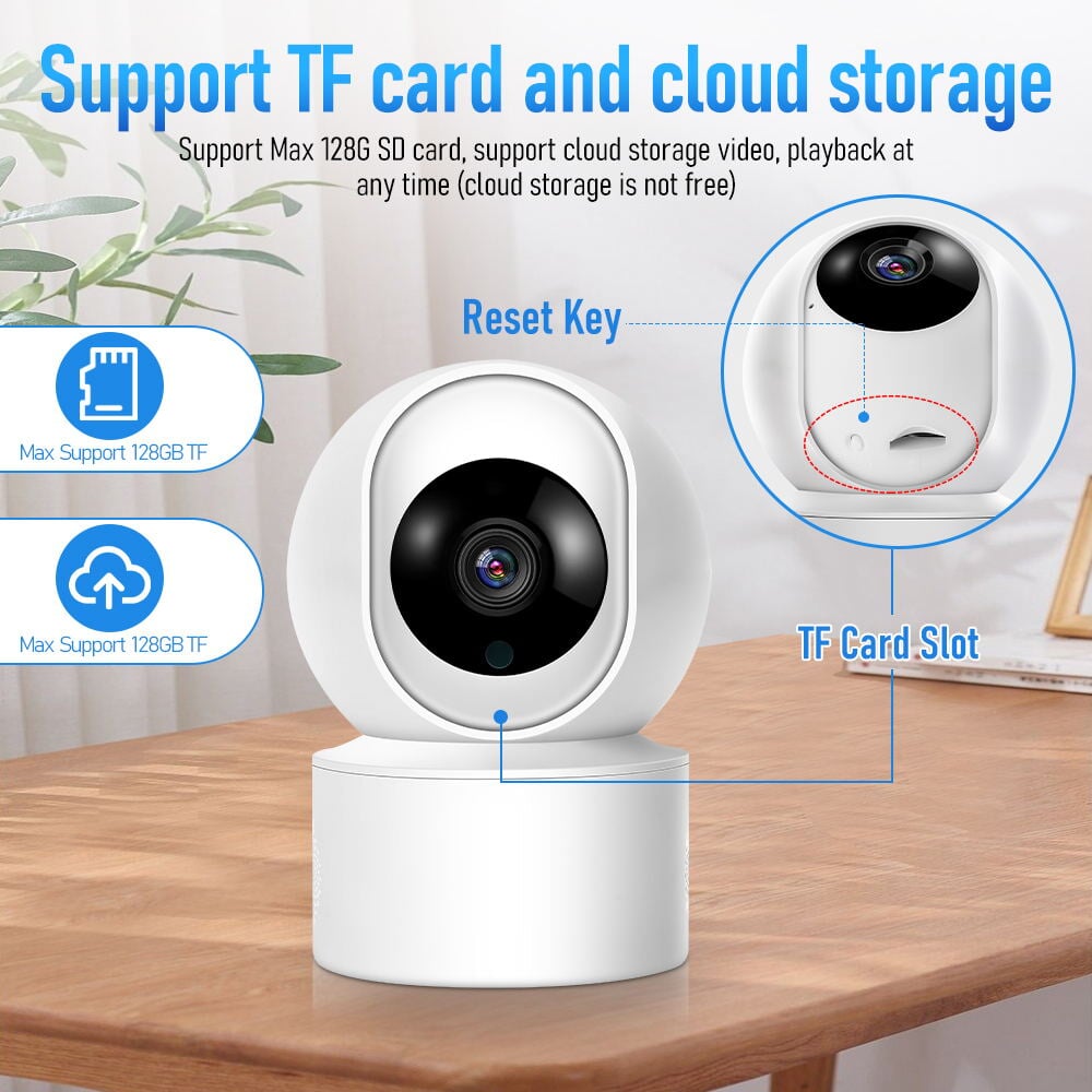 5MP HD WiFi Pet Camera With Live Video Calling Surveillance Cameras BestPet 