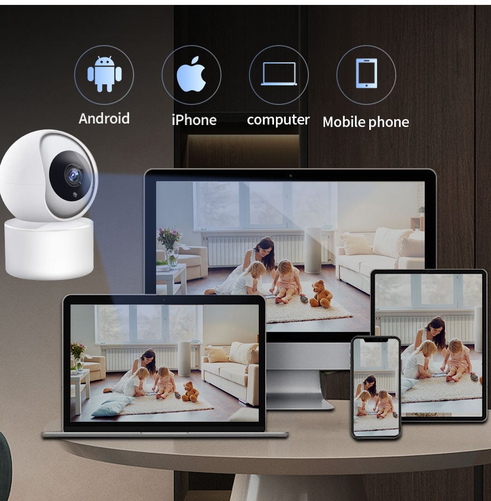 5MP HD WiFi Pet Camera With Live Video Calling Surveillance Cameras BestPet 