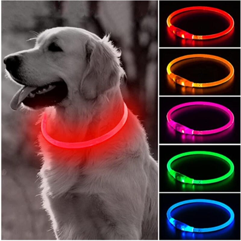 Adjustable LED Pet Collar Pet Collars &amp; Harnesses BestPet 