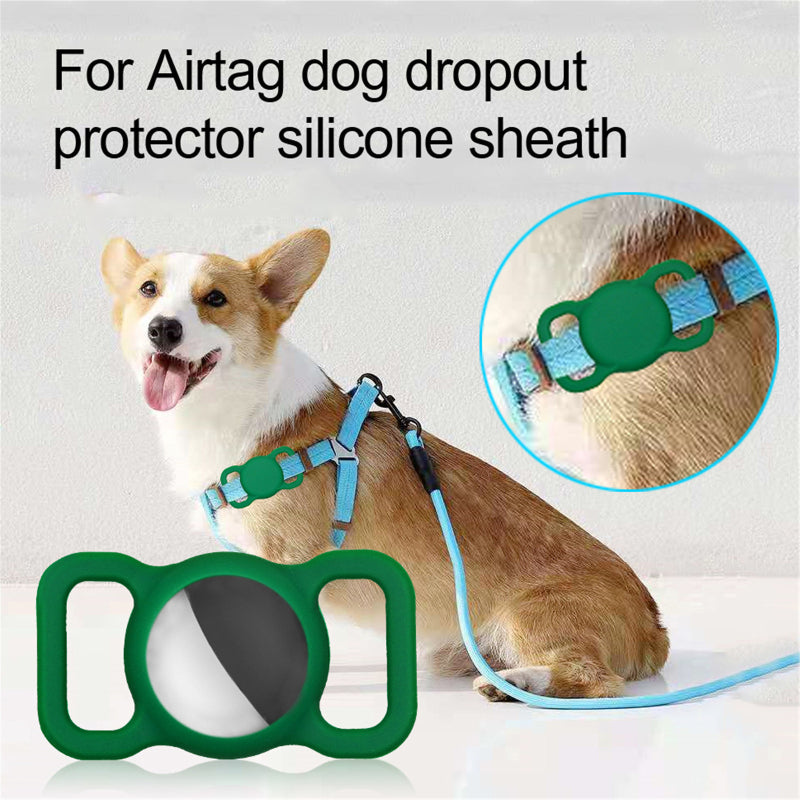 Apple Airtag Pet Collar Silicone Protective Case Smart Accessories BestPet 