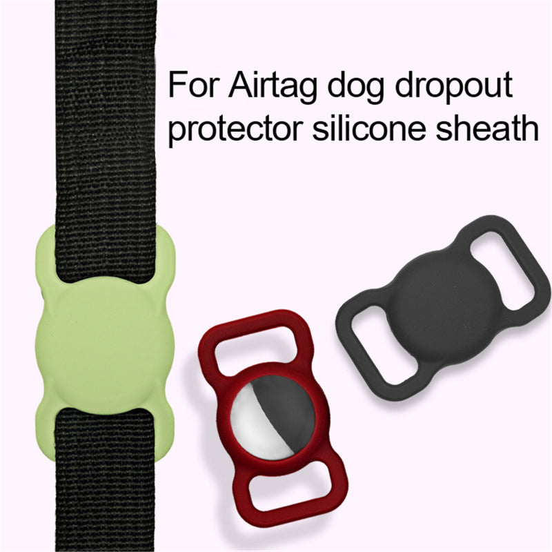 Apple Airtag Pet Collar Silicone Protective Case Smart Accessories BestPet 