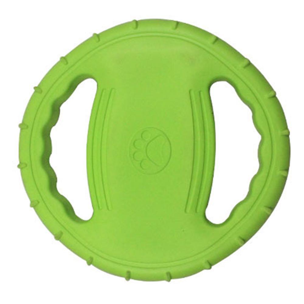 Bite Resistant Flying Disc Dog Toy Dog Toys BestPet Green 