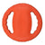 Bite Resistant Flying Disc Dog Toy Dog Toys BestPet Orange 