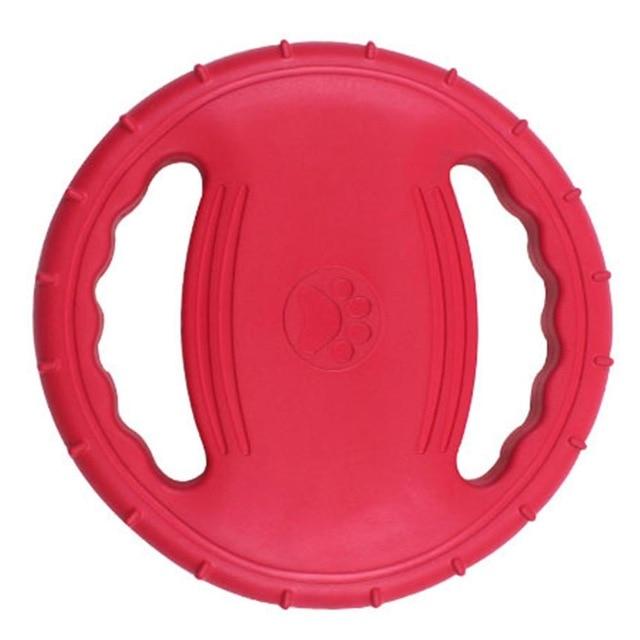 Bite Resistant Flying Disc Dog Toy Dog Toys BestPet Red 