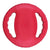 Bite Resistant Flying Disc Dog Toy Dog Toys BestPet Red 