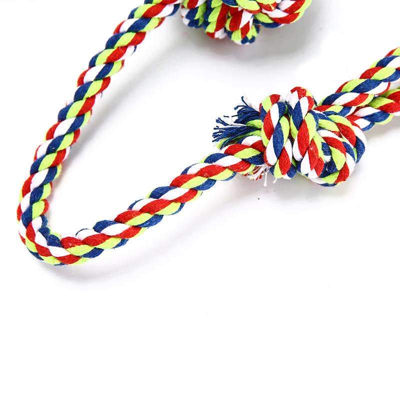 Cotton Rope and Ball Dog Chew Toy Dog Toys BestPet 