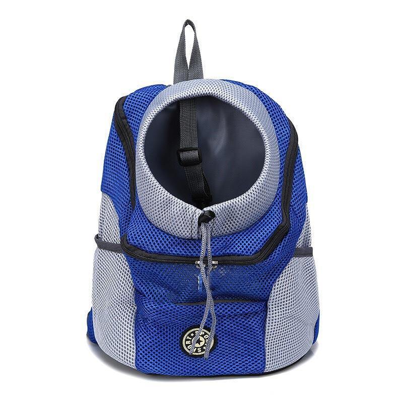 Dog Carrier Backpack 5 Colours! Pet Collars &amp; Harnesses BestPet Blue 30x34x16cm 