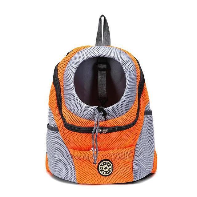 Dog Carrier Backpack 5 Colours! Pet Collars &amp; Harnesses BestPet Orange 30x34x16cm 