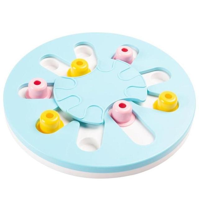 Dog Interactive Slow Feeder Puzzle Dog Toys BestPet Blue 