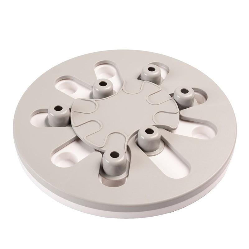 Dog Interactive Slow Feeder Puzzle Dog Toys BestPet Grey 