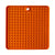 Dog Lick Pad Mat Pet Training Clickers & Treat Dispensers BestPet Orange Square 