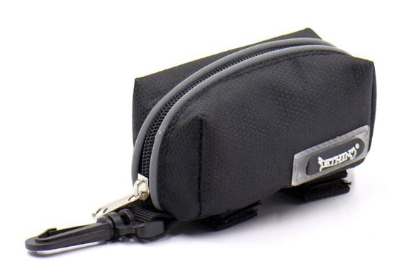 Dog Treat and Poo Bag Leash Pouch Pet Waste Bag Dispensers &amp; Holders BestPet Black 