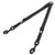 Heavy Duty Double Dog Leash Extension Pet Leash Extensions BestPet Black Small 33-50cm 