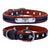 Leather Dog Collar With Personalised Engraved Nameplate Pet Collars & Harnesses BestPet Brown XS 22-28cm 