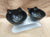 Non-Slip Double Cat Bowls Pet Bowls, Feeders & Waterers Best Pet 