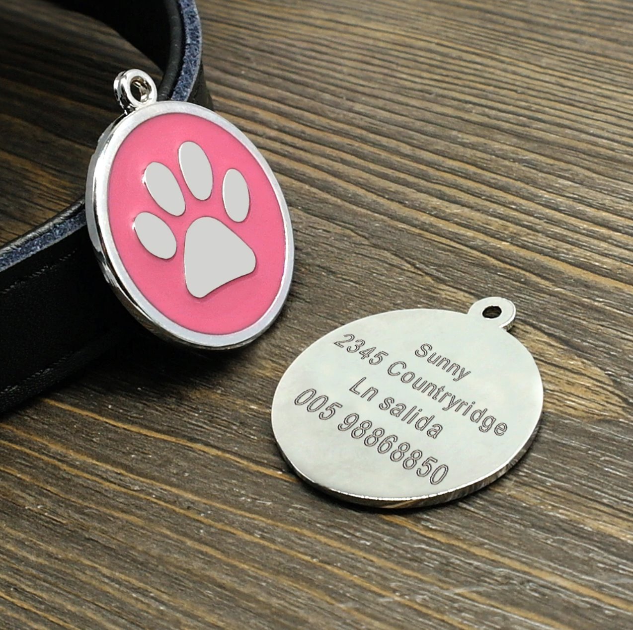 Personalised Engraved Pet ID Tag Pet ID Tags BestPet 