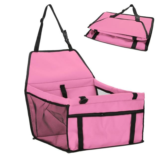 Pet Front Car Seat Safety Carrier 7 Colours! Pet Carriers & Crates BestPet Pink 45X30X25cm 