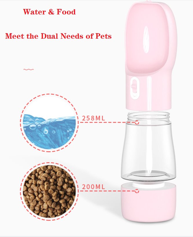 Portable Pet Water and Food Bottle Pet Bowls, Feeders & Waterers BestPet 