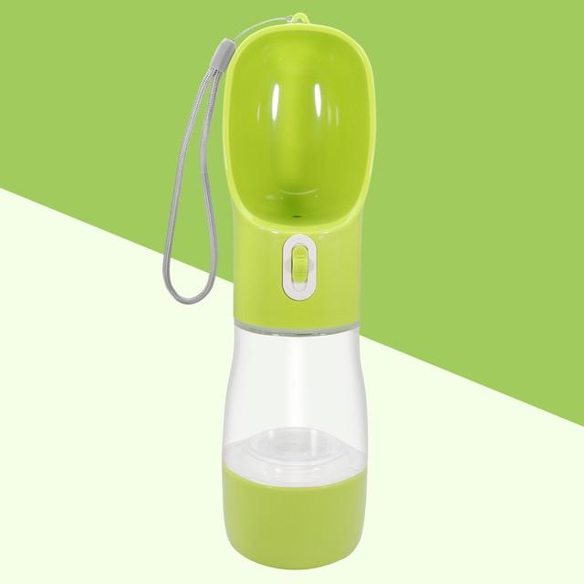 Portable Pet Water and Food Bottle Pet Bowls, Feeders &amp; Waterers BestPet Green 