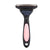 Professional Pet Rake Shedding Brush Pet Combs & Brushes BestPet Pink Thin Fur 75x160mm