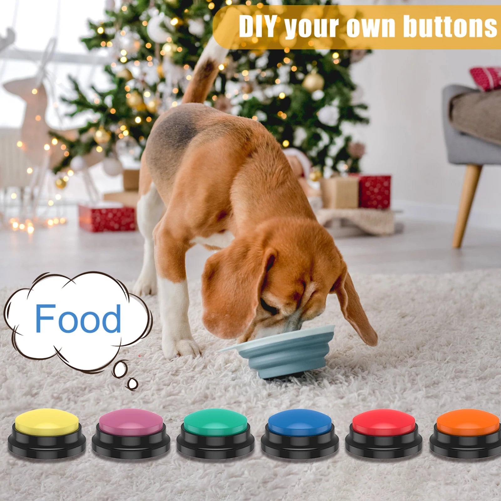 Recordable Dog Training Buttons Dog Toys Best Pet 