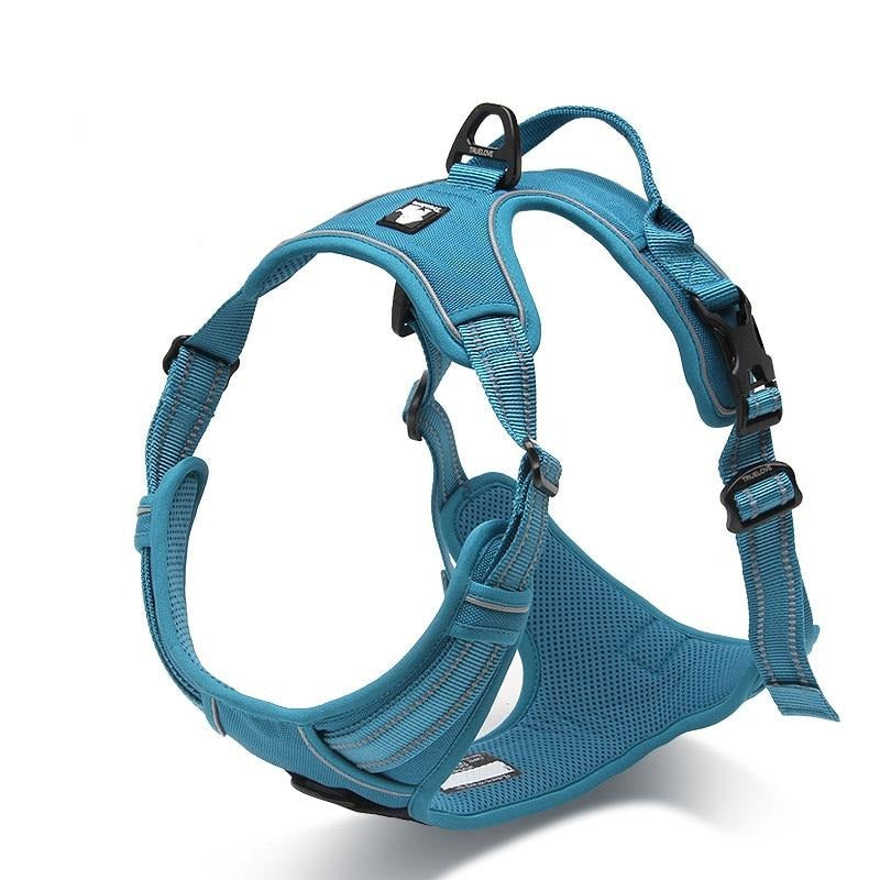 Reflective Dog Harness With Front and Back Clip Pet Collars & Harnesses BestPet 