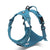 Reflective Dog Harness With Front and Back Clip Pet Collars & Harnesses BestPet Blue X Small 
