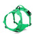 Reflective Dog Harness With Front and Back Clip Pet Collars & Harnesses BestPet Grass Green X Small 