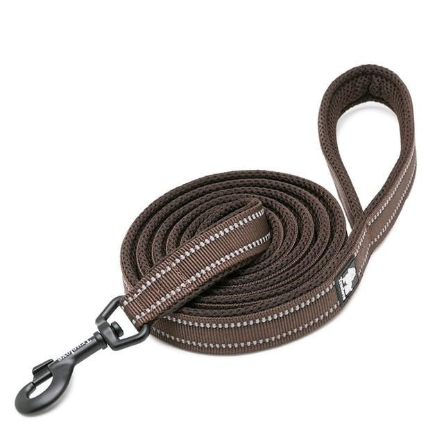 Reflective Heavy Duty Dog Leash Pet Leashes BestPet Brown XS 1.0cmX200cm 