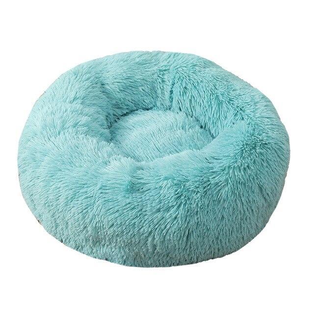 Replacement Cover - Soft and Fluffy Plush Calming Pet Bed With Removable Cover Dog Beds BestPet Teal Green Replacement Cover - Small 50CM 