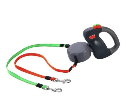 Retractable Double Dog Leash - BestPet